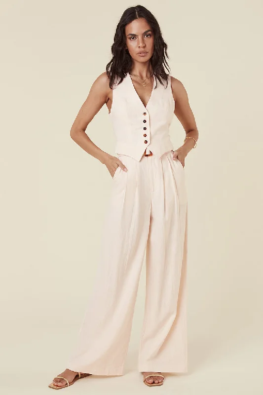 Every Single Day Linen Wide Leg Pants