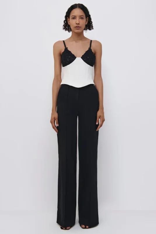 Kassandra Cotton Twill Bootcut Pant