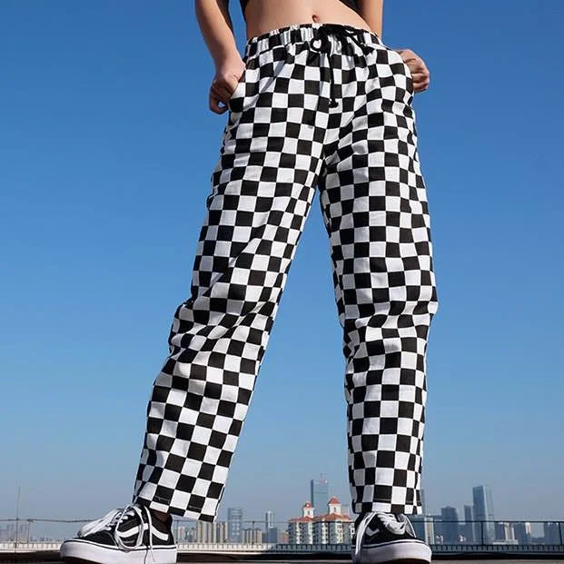 Lydia Checkered Pants