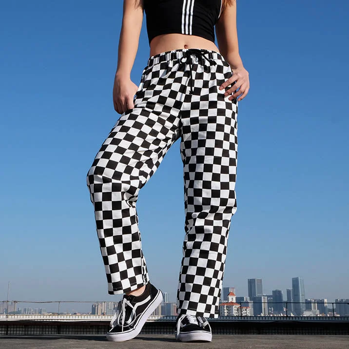 Lydia Checkered Pants