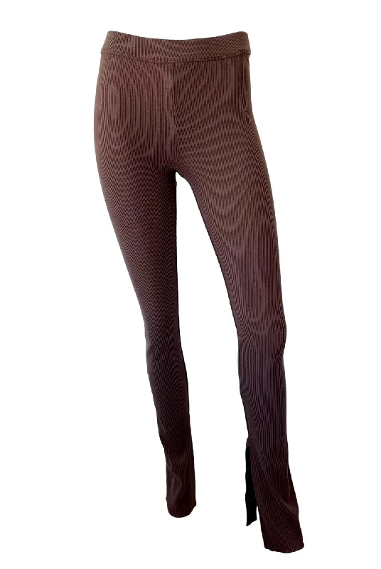 Mass Rib Slit Leggings