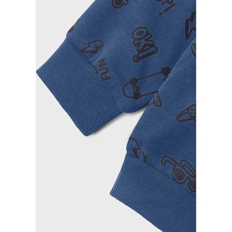 Name it Bijou Blue Vifelix Sweatshirt