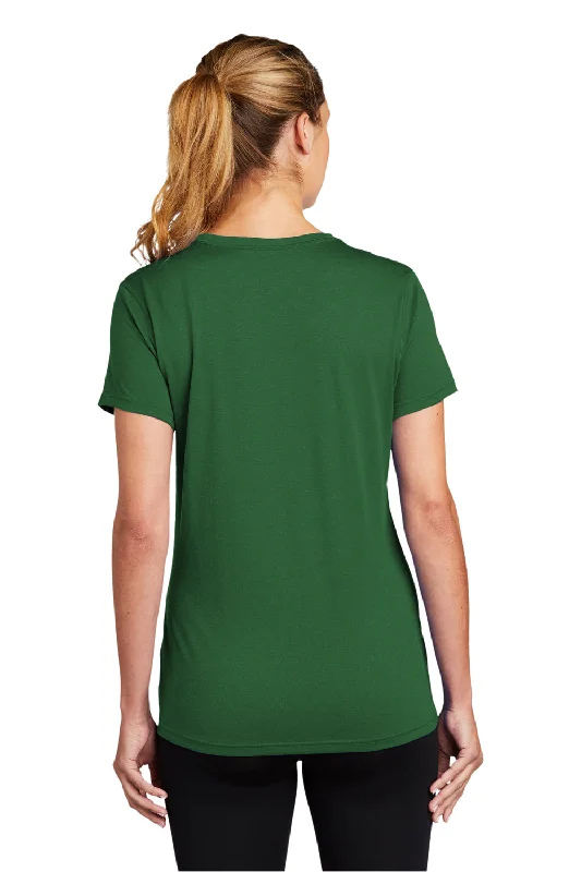 Nike Womens Legend Dri-Fit Moisture Wicking Short Sleeve Crewneck T-Shirt - Gorge Green