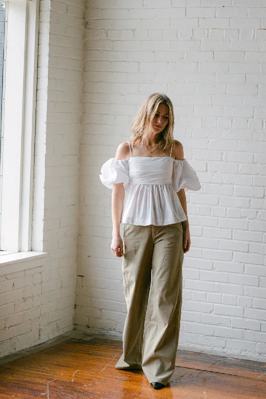 Sofie Wide Leg Chino