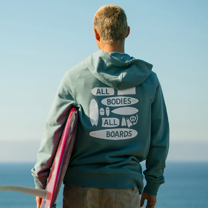 Surfrider x Queer Surf All Bodies Hoodie