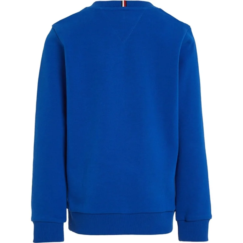 Tommy Hilfiger Th Logo Sweatshirt Ultra Blue