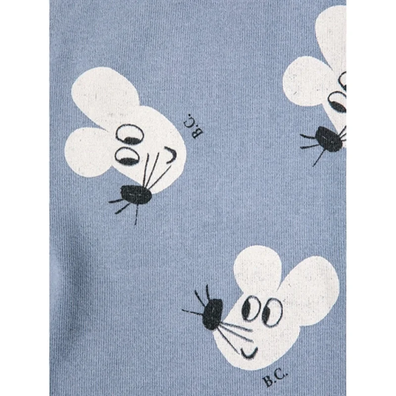 Bobo Choses Blue Mouse Leggings AOP