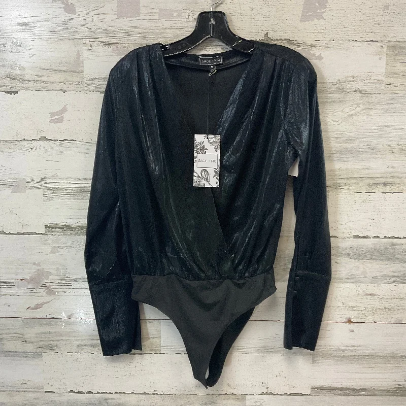 Bodysuit By SGE & FIG In Black, Size: S