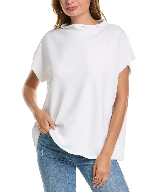 EILEEN FISHER Funnel Neck Top