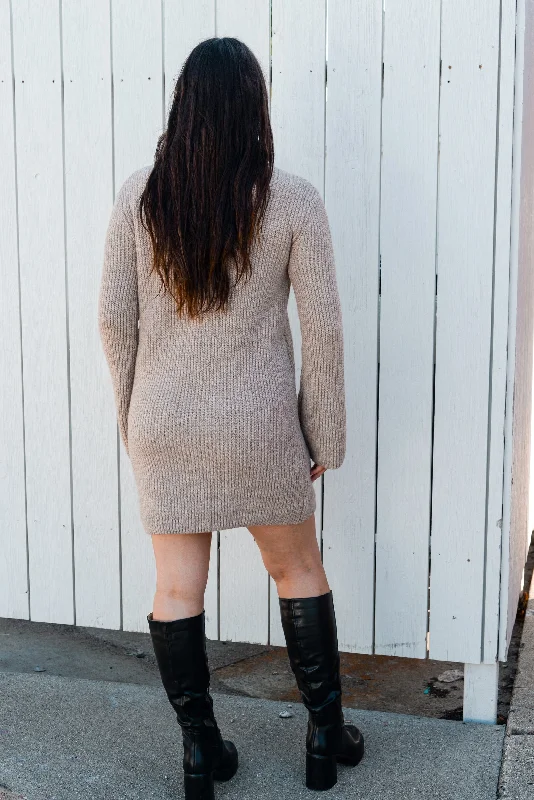 GET COZY SWEATER DRESS