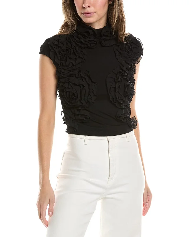 Gracia Rose Ruffle Top