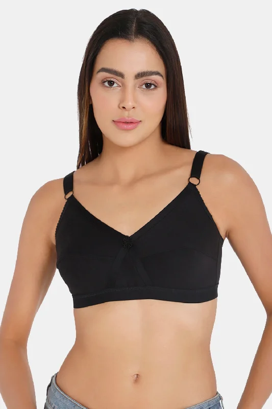 Full Coverage Non-Wired Non-Padded Intimacy Kriss-Kross Everyday Bra - Prime Shades