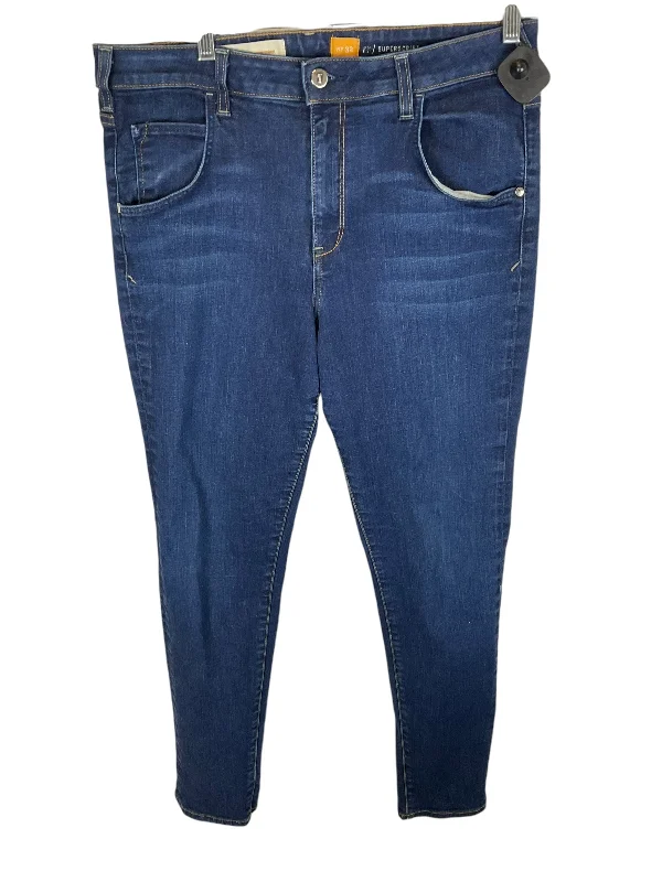 Jeans Skinny By Pilcro In Blue Denim, Size: 8