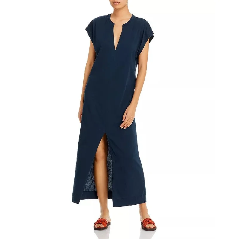 Le Slit Muscle Dress (Navy)