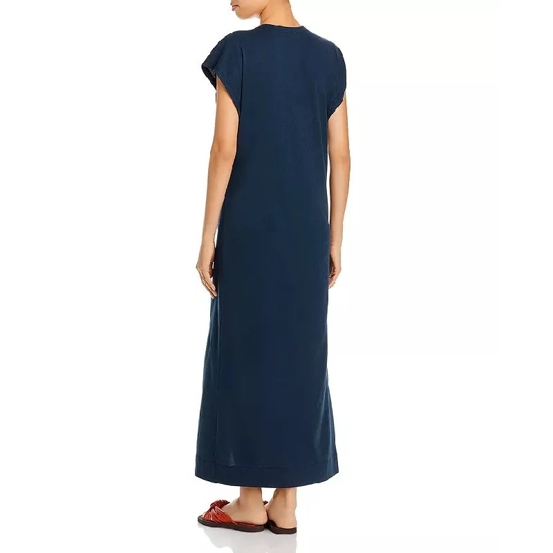 Le Slit Muscle Dress (Navy)