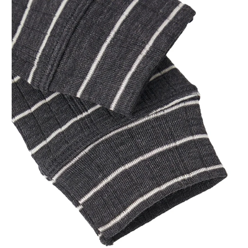 Name it Blue Graphite Stripes Wang Wool Needle Leggings Noos