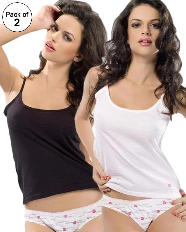 Pack of 2 - Valentine Secret White Camisole 5001