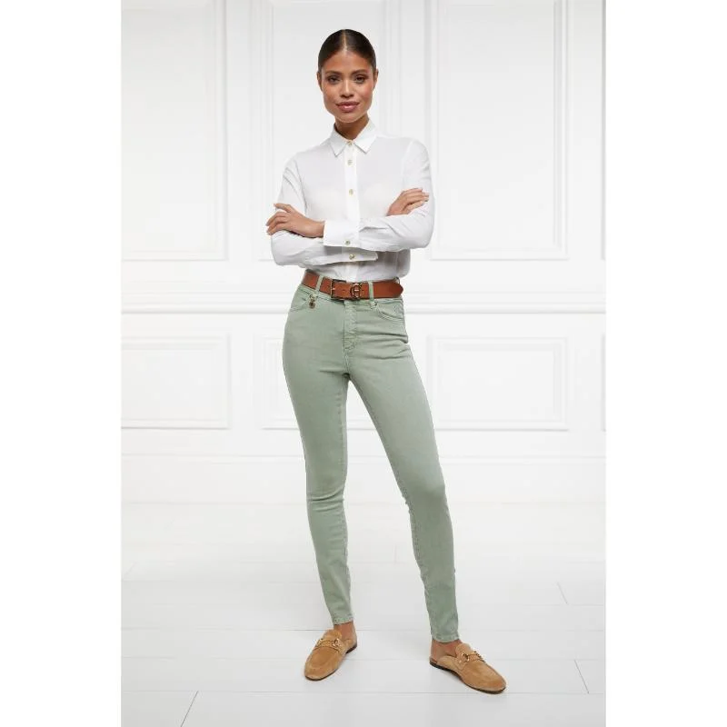 Holland Cooper Ladies Jodhpur Jeans - Sage