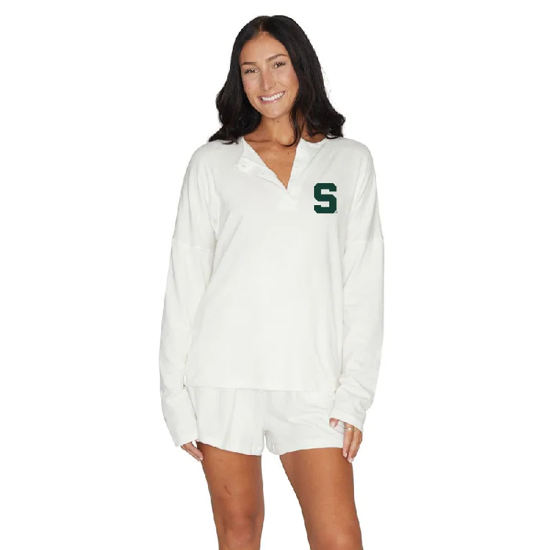 Michigan State Knit Set