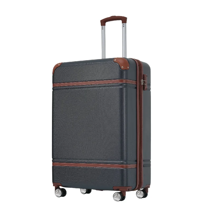 20" Carry on Luggage with TSA lock , Lightweight Suitcase Spinner Wheels, Vintage Design