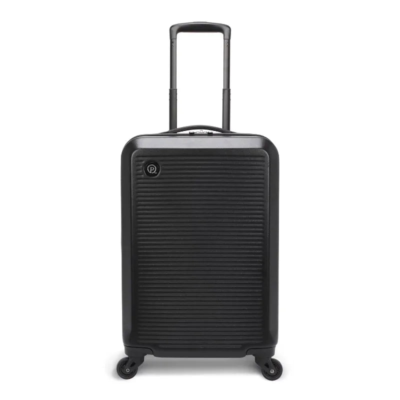 20 inch Hard Side Carry-On Spinner Luggage, Black Matte Finish (Walmart.com Exclusive)