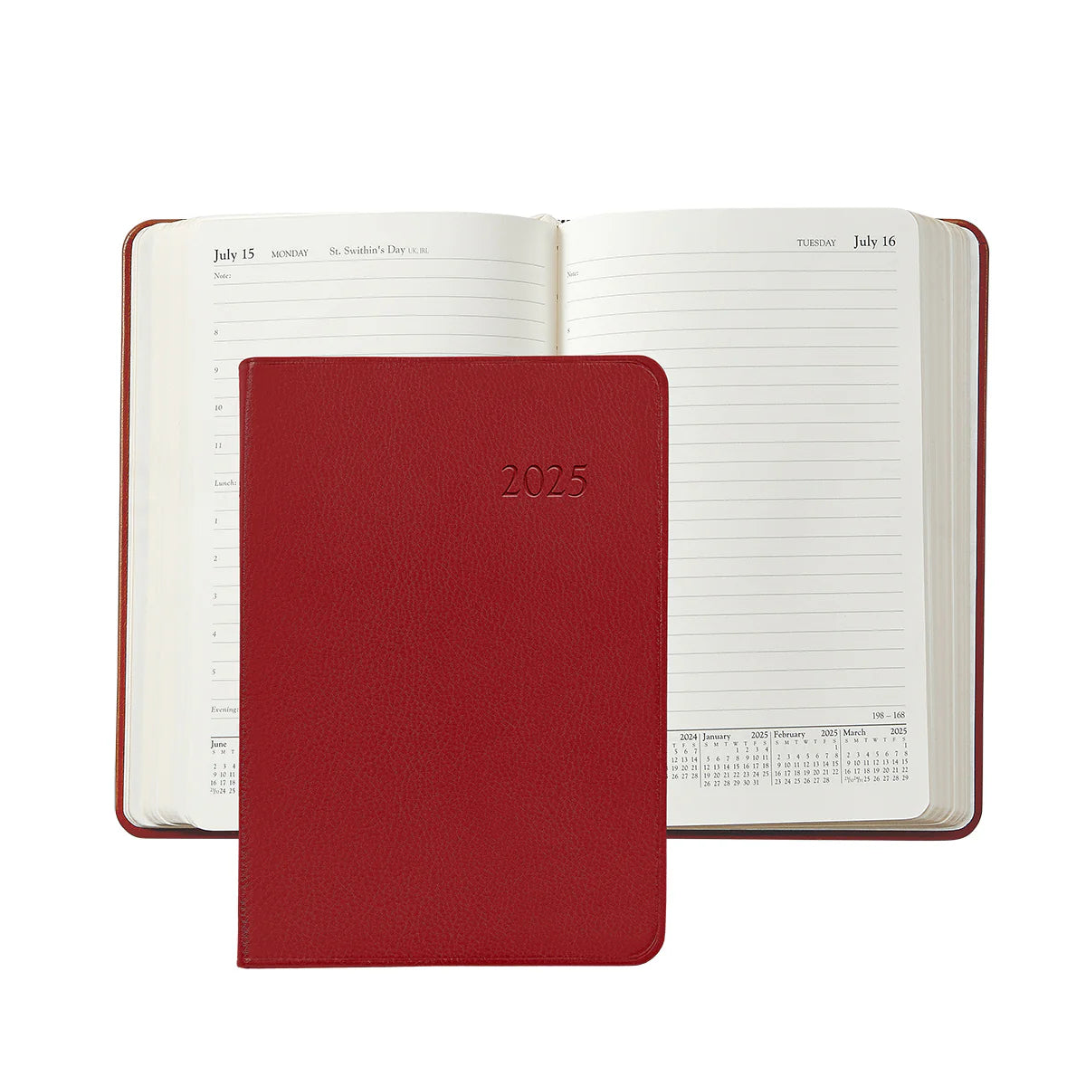 Red Traditional Leather