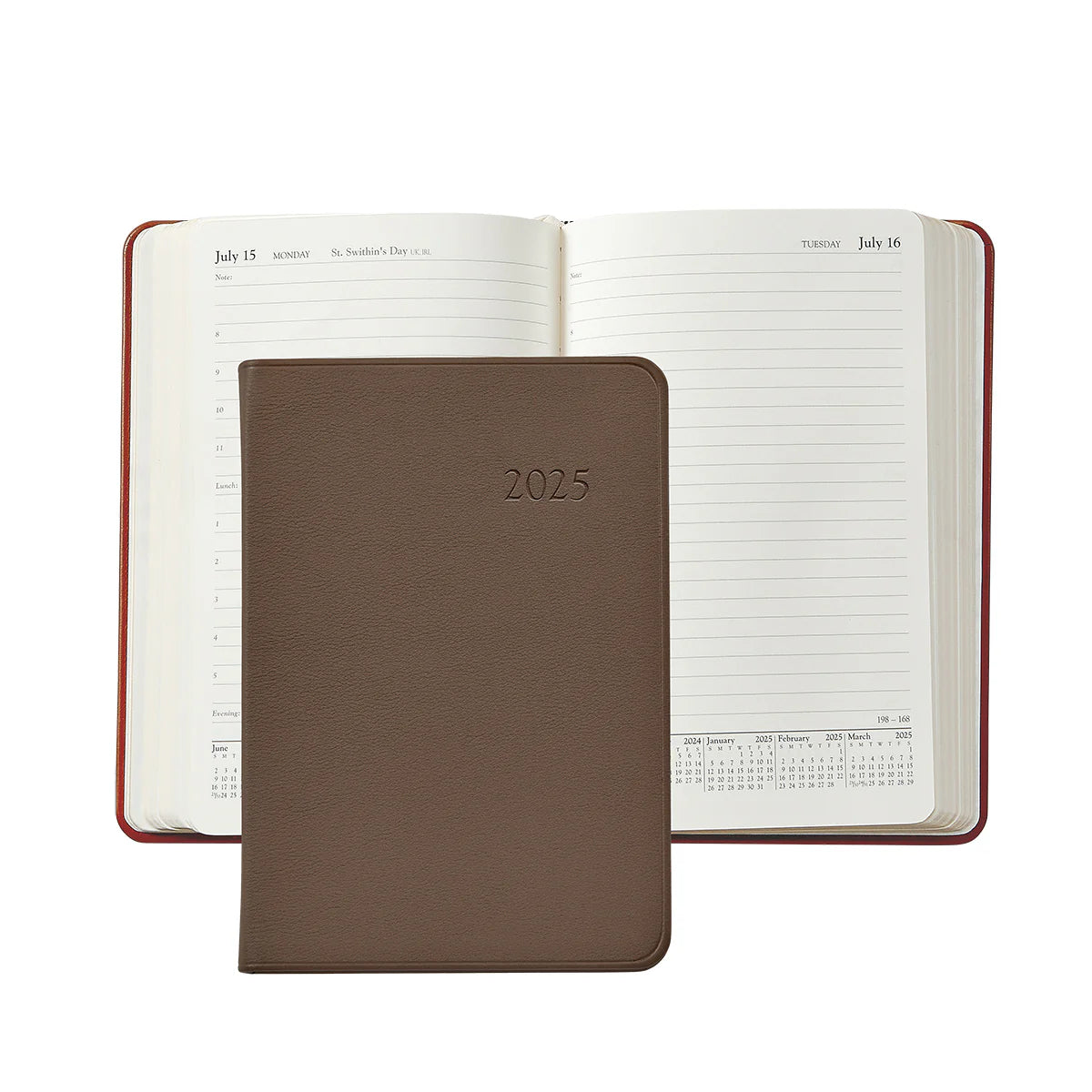 Taupe Traditional Leather