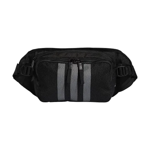 adidas Amplifier Crossbody Bag, Black/White, One Size