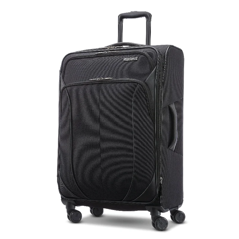 4 KIX 2.0 Softside Spinner Luggage, 24 Inch Checked Medium