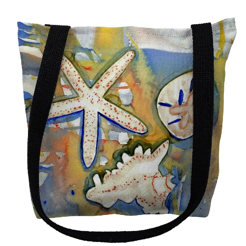 Beach Treasures Small Tote Bag 13x13