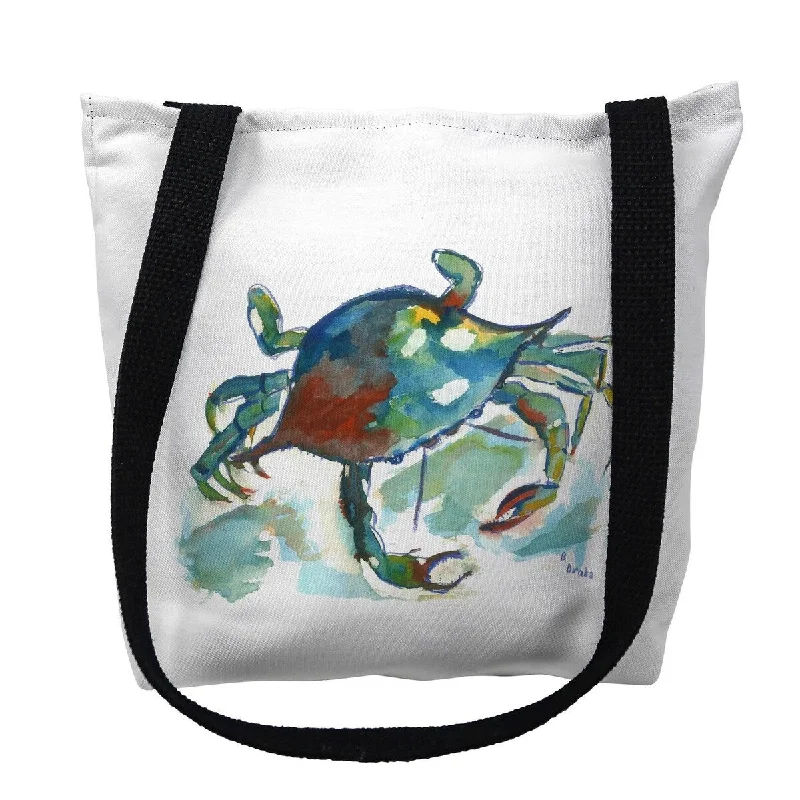 Betsy's Crab Small Tote Bag 13x13