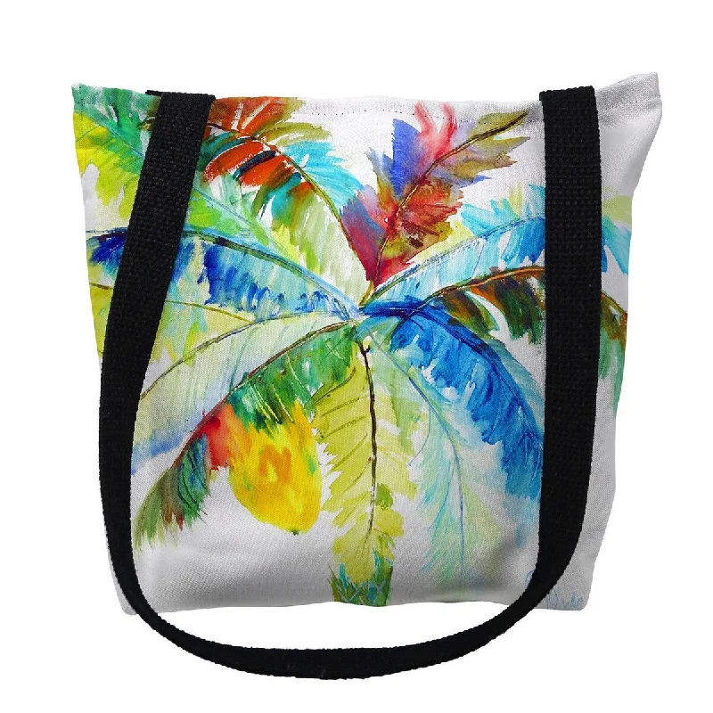 Big Palm Small Tote Bag 13x13