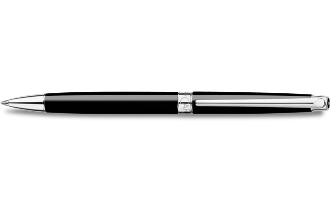 Black Ebony LÉMAN SLIM Ballpoint Pen