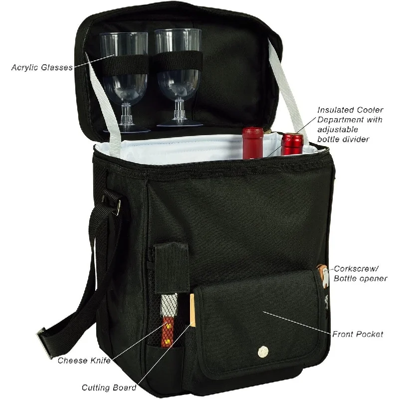 Boise State Broncos Wine and Cheese Picnic Cooler