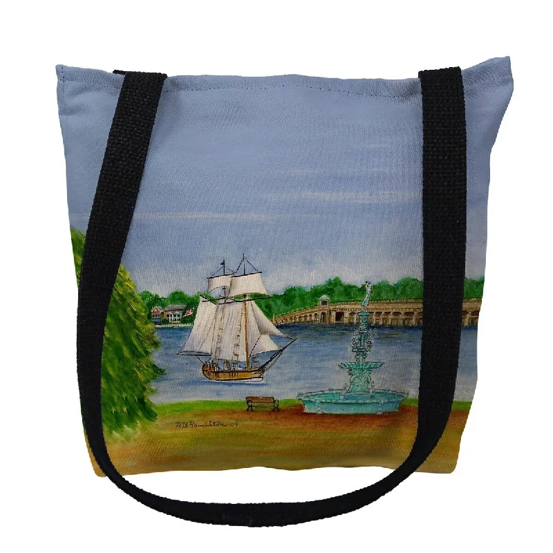 Chestertown, MD College Small Tote Bag 13x13