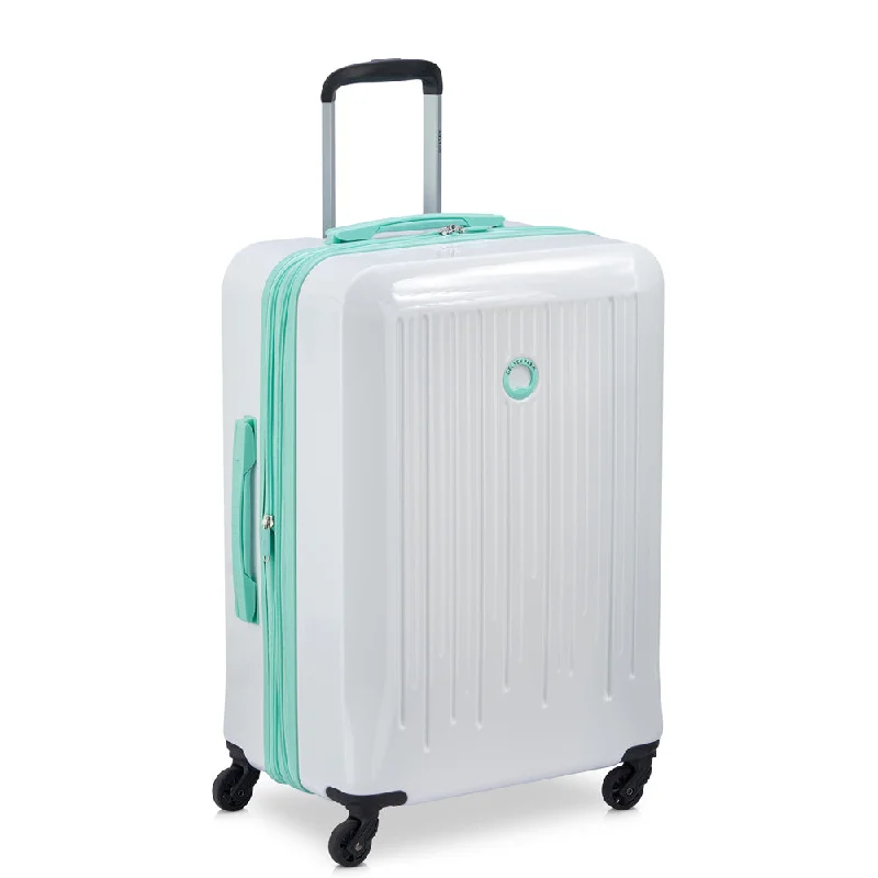 White with Teal trim