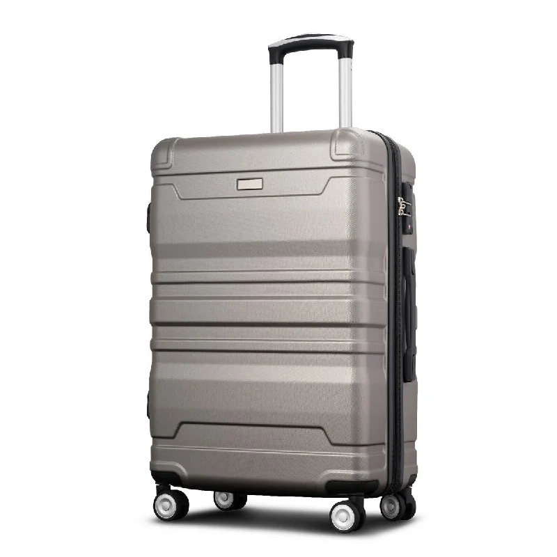 Expandable ABS Hardshell Luggage Sets Hardside Lightweight Durable Suitcase sets Spinner Wheels Suitcase with TSA Lock, Brown Expandable ABS Hardshell Luggage Sets Hardside Lightweight Durable Suitcase sets Spinner Wheels Suitcase with TSA Lock, Brown