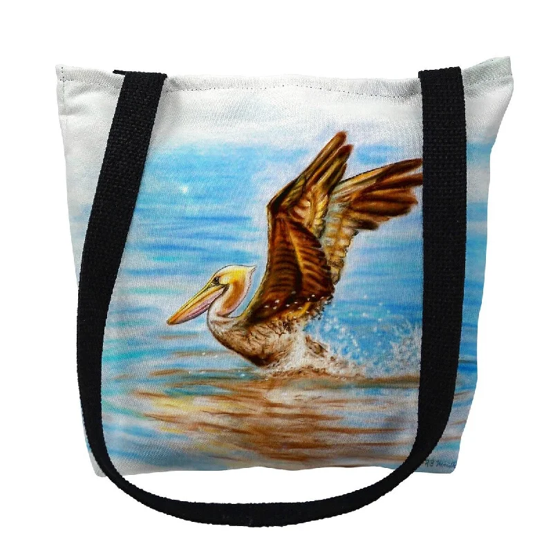 Flying Pelican Small Tote Bag 13x13