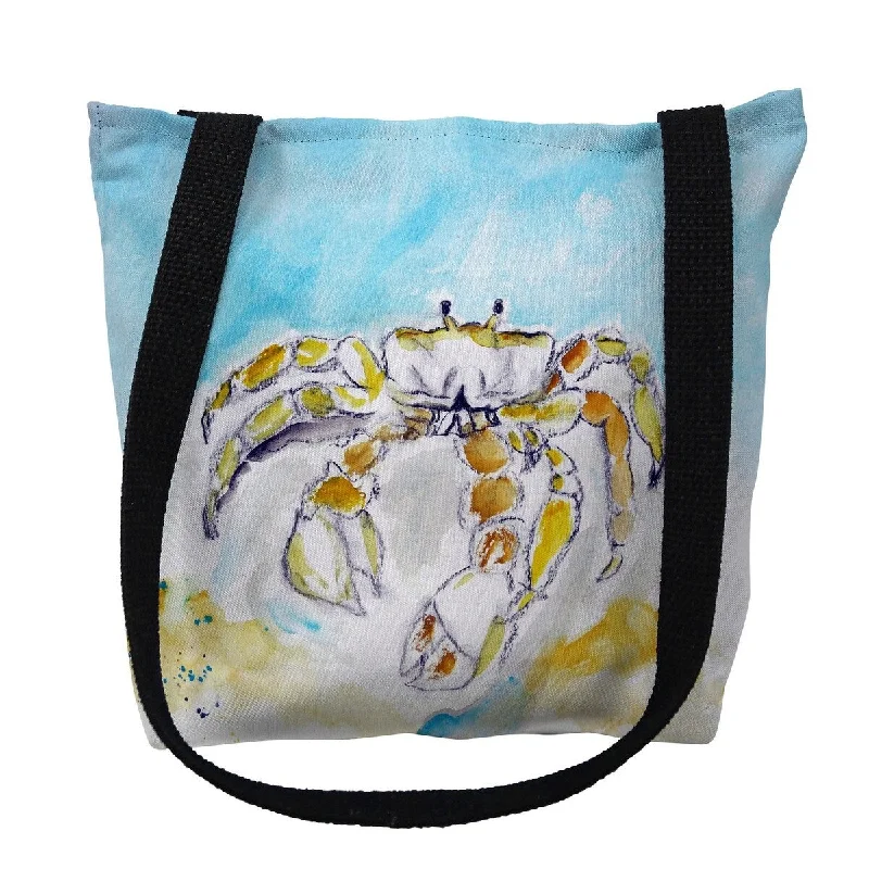 Ghost Crab Small Tote Bag 13x13
