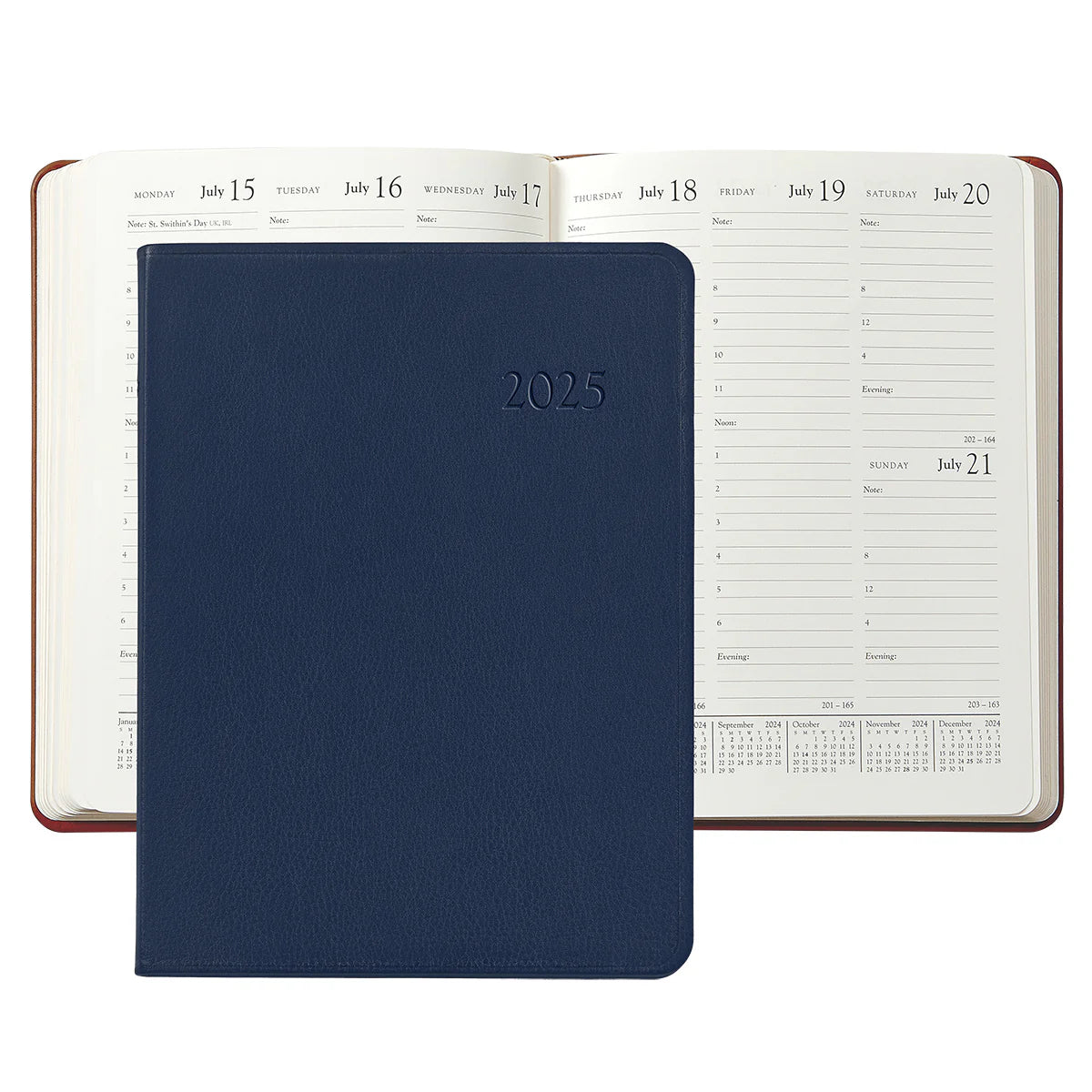 Blue Traditional Leather