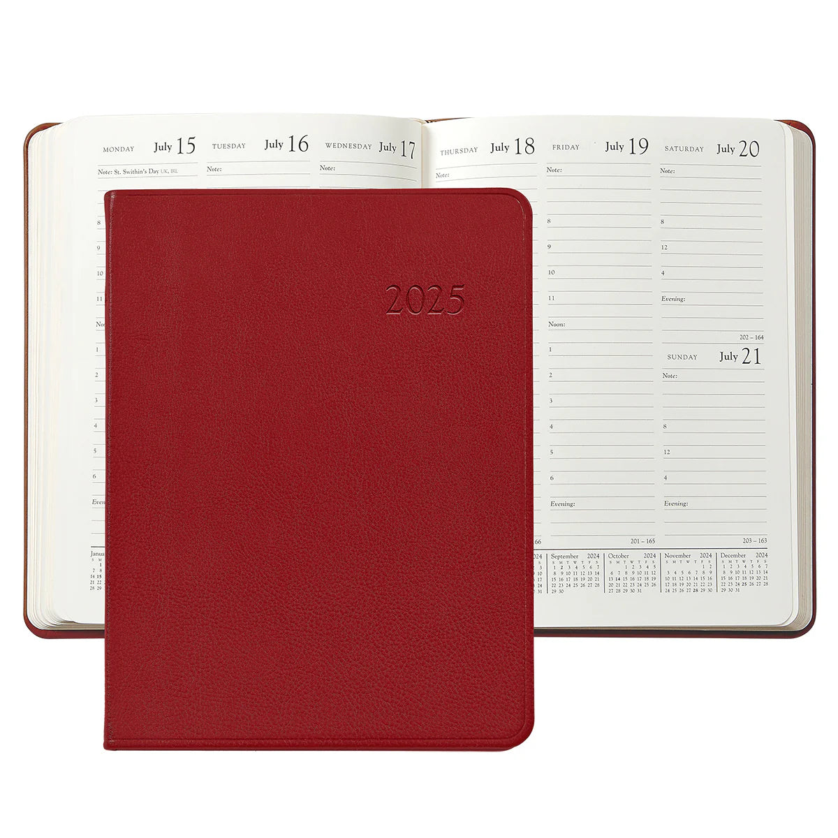 Red Traditional Leather