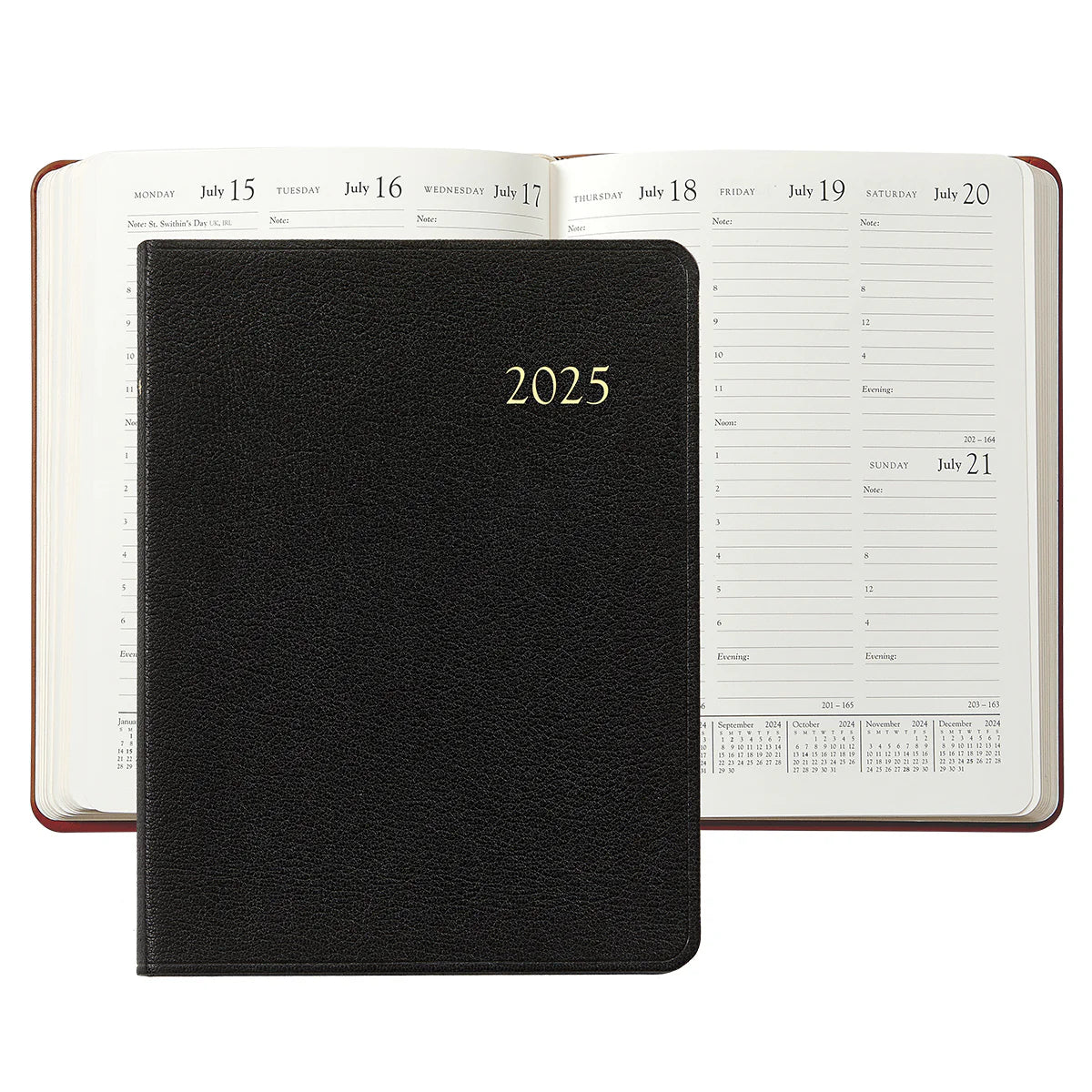 Black Goatskin Leather