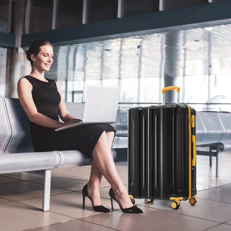Hardside Luggage Sets 3 Pieces Trunk Sets, Expandable Luggages Spinner Suitcase with TSA Lock Lightweight Carry on Luggage Hardside Luggage Sets 3 Pieces Trunk Sets, Expandable Luggages Spinner Suitcase with TSA Lock Lightweight Carry on Luggage