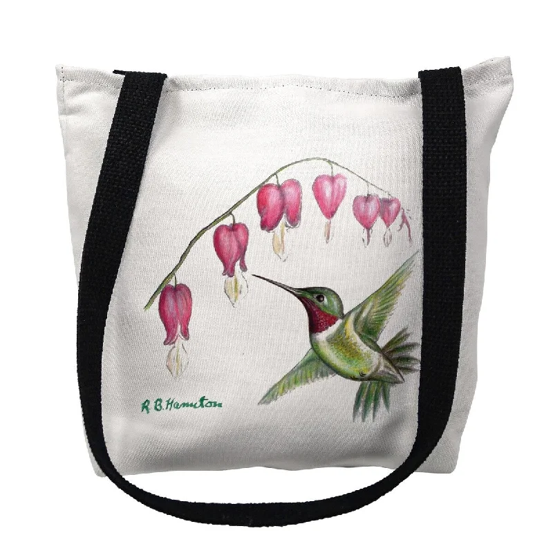 Hummingbird Small Tote Bag 13x13