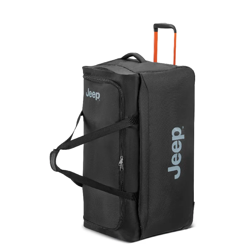 Jeep Js009d Two Wheel Rolling Travel Duffle Bag (27 Inch)