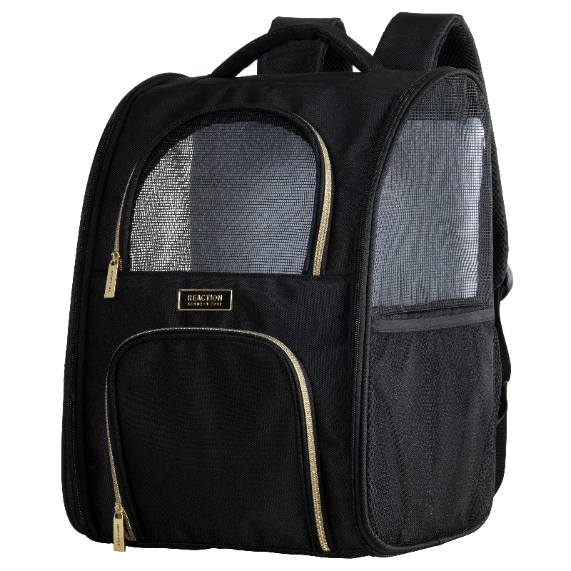 Kenneth Cole Reaction Backpack Fleece Lined Collapsible Backpack Pet Carrier