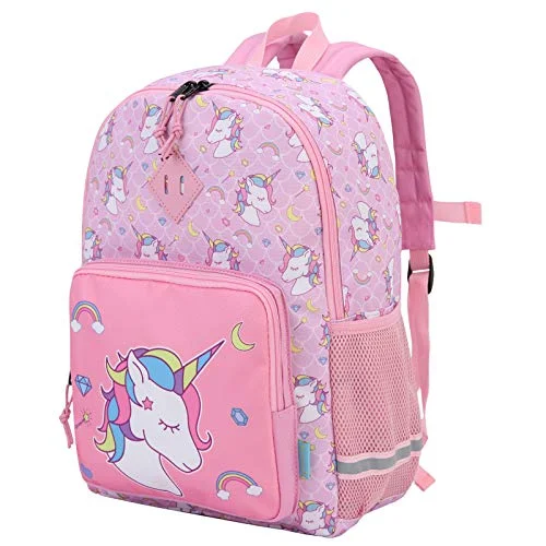 Kids Backpack,VONXURY Cute Lightweight Toddler Preschool Backpack for Little Boys Girls with Chest Buckle,Pink Unicorn Kids Backpack,VONXURY Cute Lightweight Toddler Preschool Backpack for Little Boys Girls with Chest Buckle,Pink Unicorn