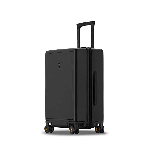 LEVEL8 Elegance Matte Carry-On Luggage, 20” Hardside Suitcase, Lightweight PC Matte Hardcase Spinner Trolley for Luggage, TSA Approved Cabin Luggage with 8 Spinner Wheels- Black, 20-Inch Carry-On LEVEL8 Elegance Matte Carry-On Luggage, 20” Hardside Suitcase, Lightweight PC Matte Hardcase Spinner Trolley for Luggage, TSA Approved Cabin Luggage with 8 Spinner Wheels- Black, 20-Inch Carry-On