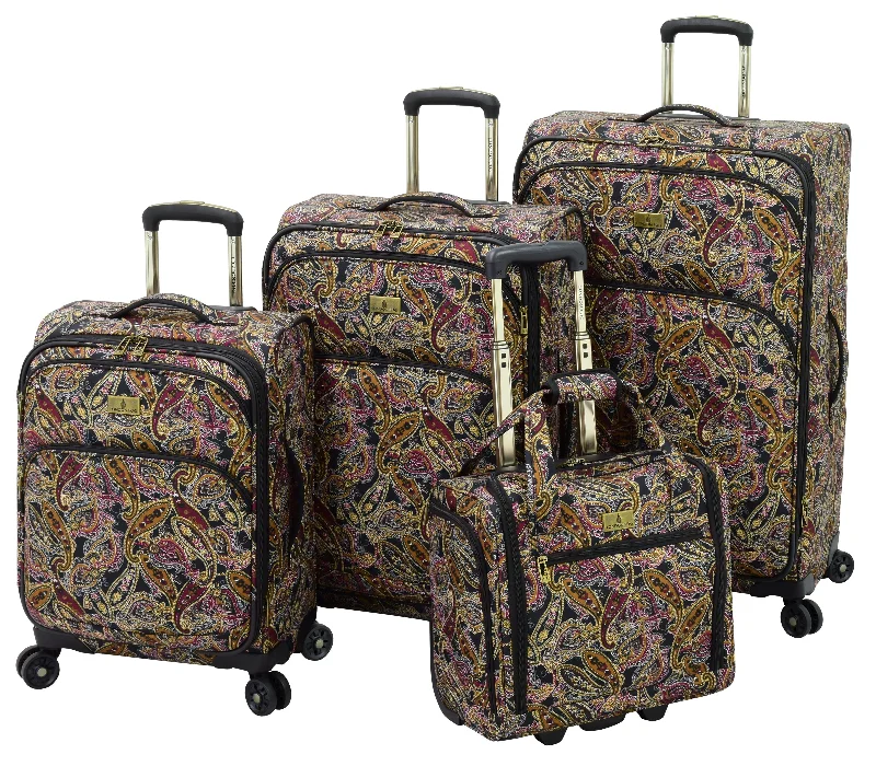 Black Gold Plum Paisley