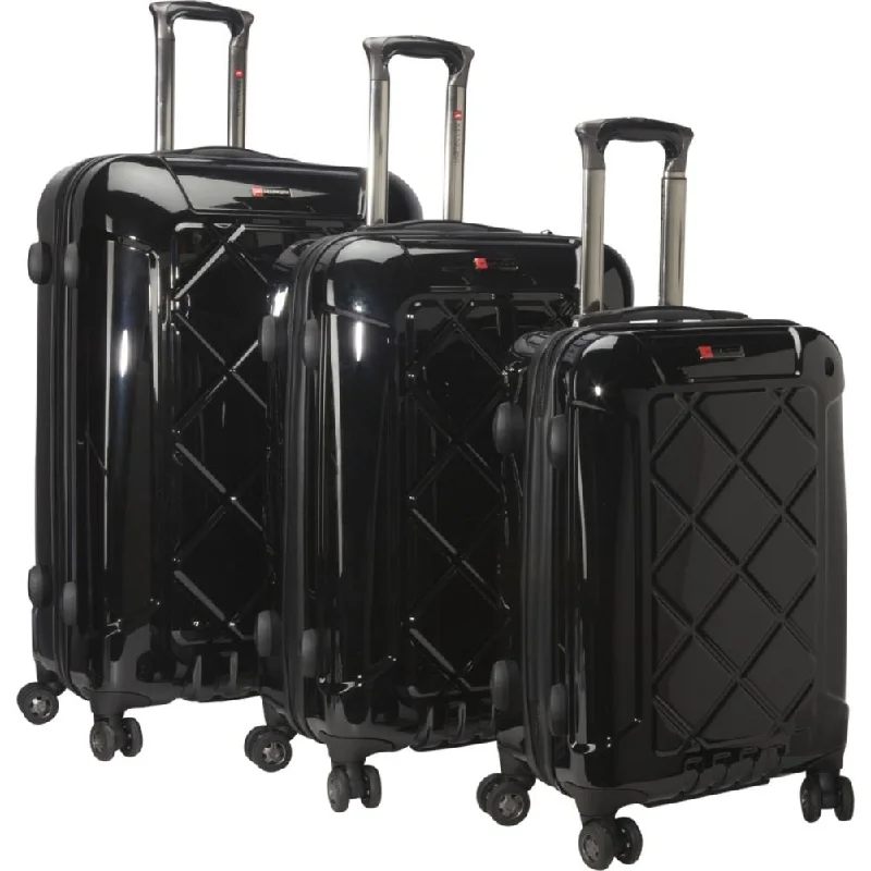 M Tech 4 3 Piece Set (20"/24"/28") Spinner Luggage Sets